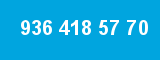 936 418 57 70 936 418 57 70